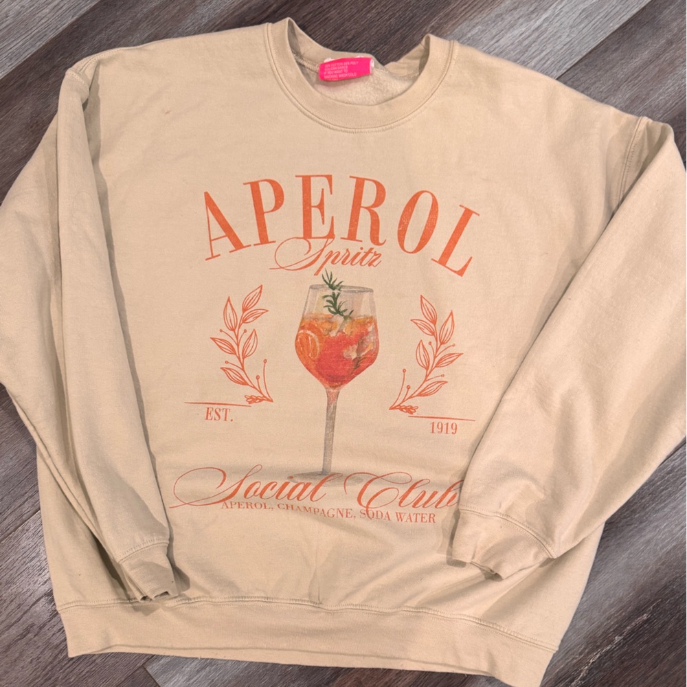 Aperol Spirits Graphic Sweatshirt